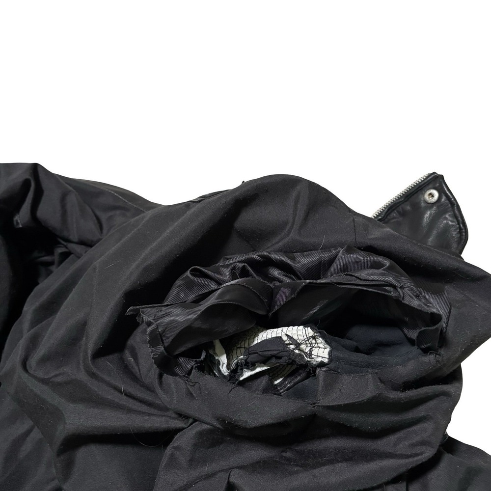 Rogue State Soft Lamb Leather Moto Biker Men Jacket Slim Small 21 x 26 *DAMAGE* - Picture 11 of 11